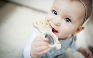 Baby teething toys, teethers, eco wooden toys for babies